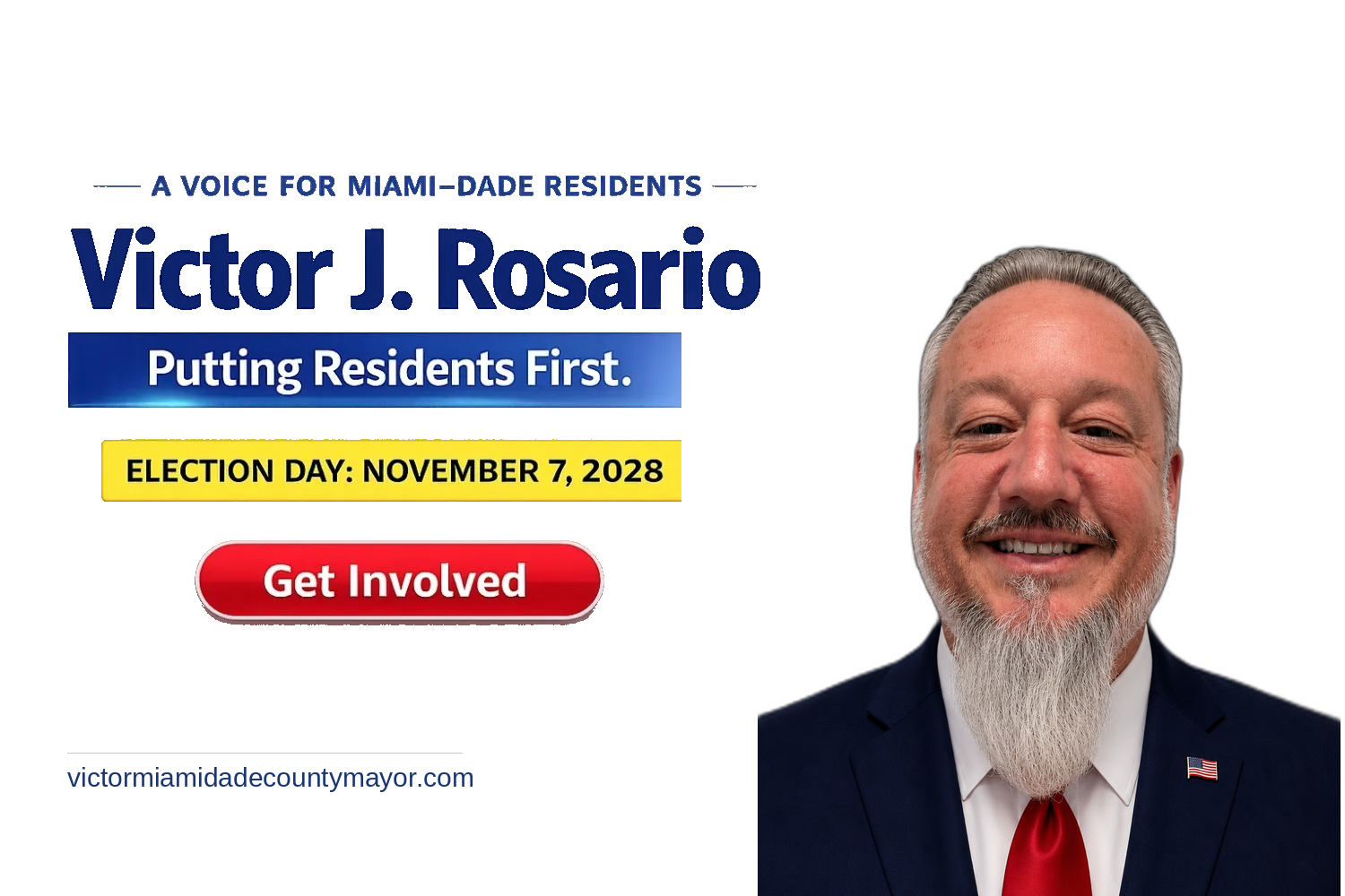 Victor J. Rosario — Miami-Dade County Mayor 2028